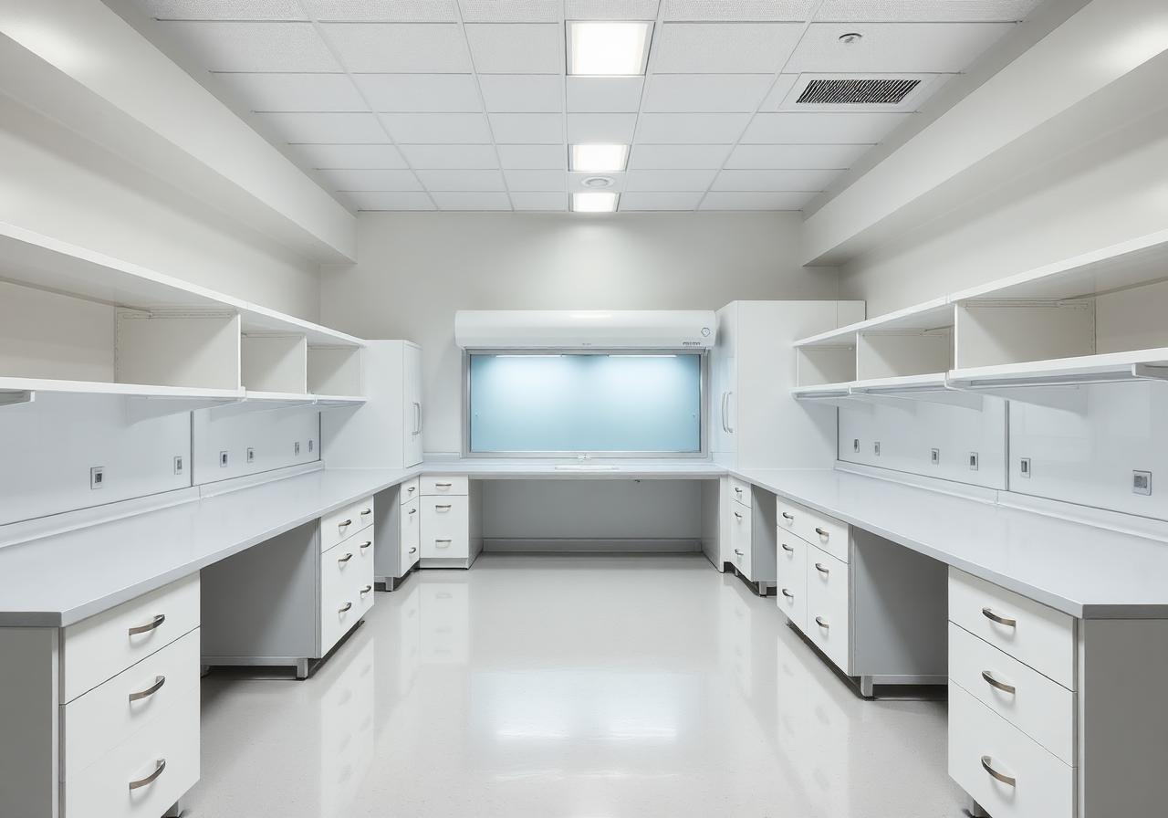 Meble laboratoryjne — na co zwrócić uwagę
